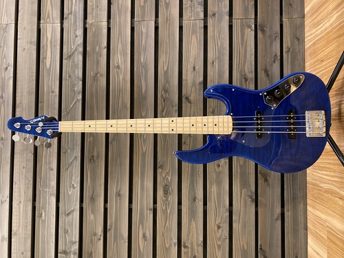 ベース EDWARDS E-AM-150AS/M EDWARDS (エドワーズ) エレキベース レッド E-AM-150QM Black